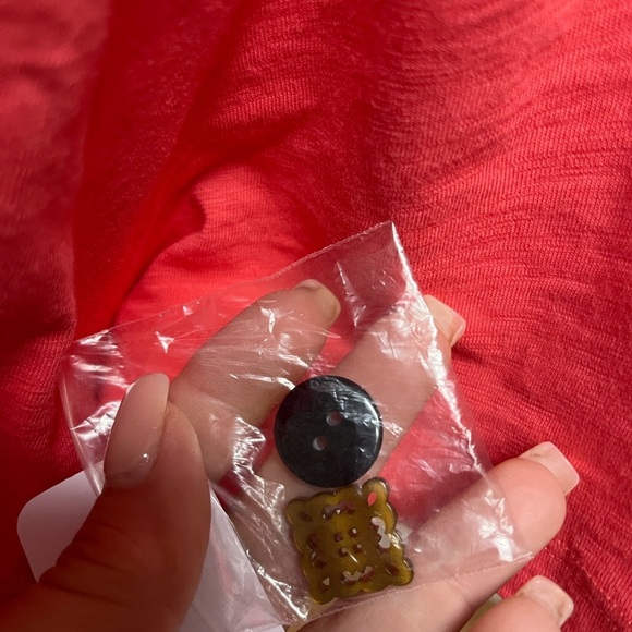 NWT Soft Surroundings Coral Shirt Dress with Pockets - Picture 9 of 11